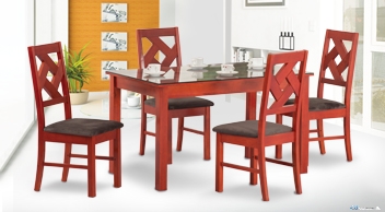 Damro Wooden CANTON DINNIG TABLE SET Price 