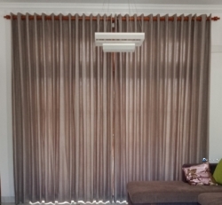 Curtain With Blind