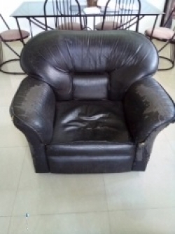 Black Colour Sofa Set
