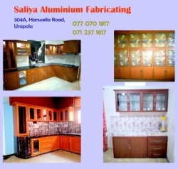 Aluminium Pantry Cupboards Nittambuwa - Saliya Aluminium Fabricating