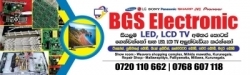 LCD LED Television Repairs Kurunegala/ BGS Electronic