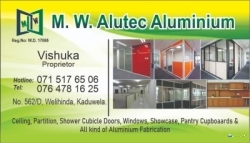 Aluminium Pantry Cupboards Kaduwela