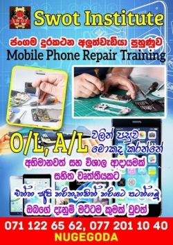 ARE YOU AFTER O/L'S OR A/L'S MOBILE PHONE REPAIRING COURSE 