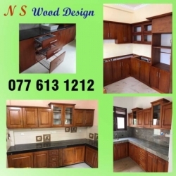Pantry Cupboards - NS Wood Design(Moratuwa)