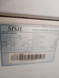 Sisil Deep Freezer